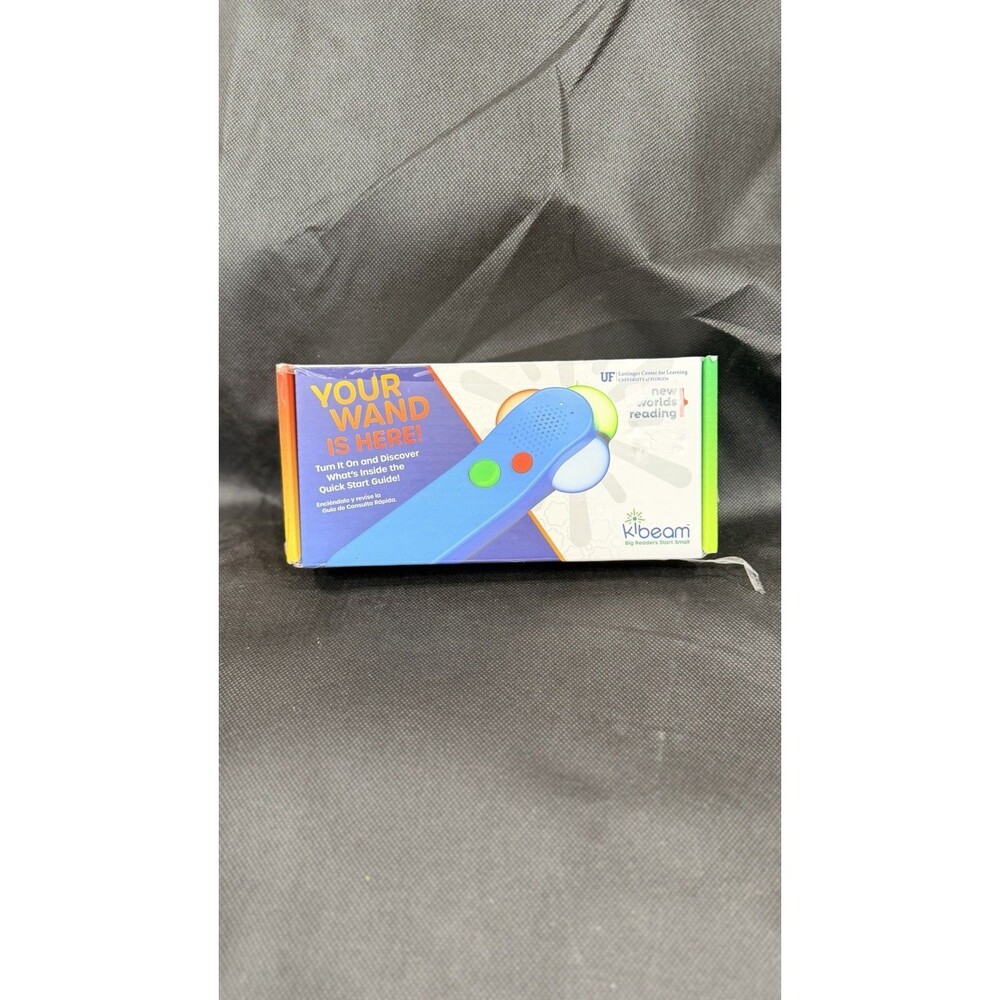Kibeam Reading Wand New Worlds Reading Educational Learning Device New Open Box